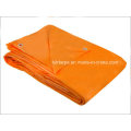 Double Orange Durable Polyethylene Tarp Sheet, HDPE Coated PE Tarp Cover